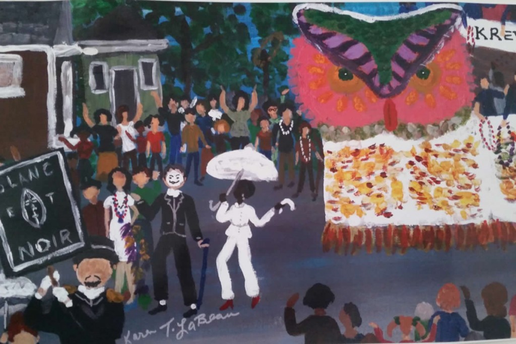 Blanc et Noir Marching Society by Karen T. LaBeau